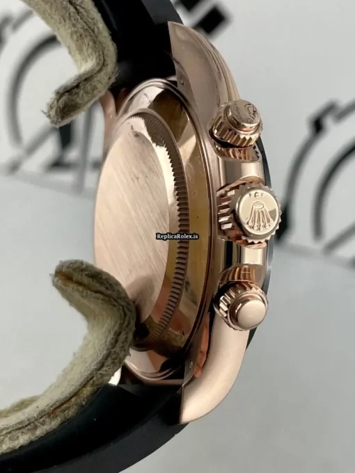 Wholesale Replica Rolex Daytona 116515ln-0041 Caliber 4130 Automatic Movement 40mm Rose Gold Case Mens/unisex Watch - Image 7