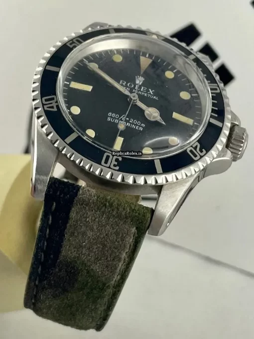 Nice Replicas Rolex Submariner 5513 Caliber 1520 Automatic Movement 40mm Steel Case Mens/unisex Watch - Image 2