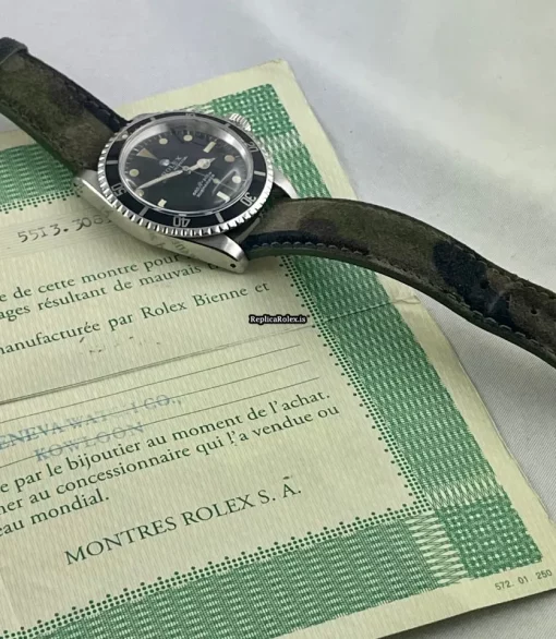 Nice Replicas Rolex Submariner 5513 Caliber 1520 Automatic Movement 40mm Steel Case Mens/unisex Watch - Image 5