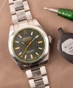 Perfect Replica Rolex Milgauss 116400gv Caliber 3131 Automatic Movement 40mm Steel Case Mens/unisex Watch