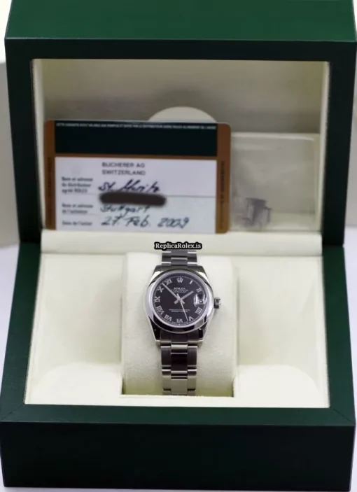 Top Replica Rolex Lady-datejust 178240 Automatic Movement 31mm Steel Case Mens/unisex Watch - Image 8