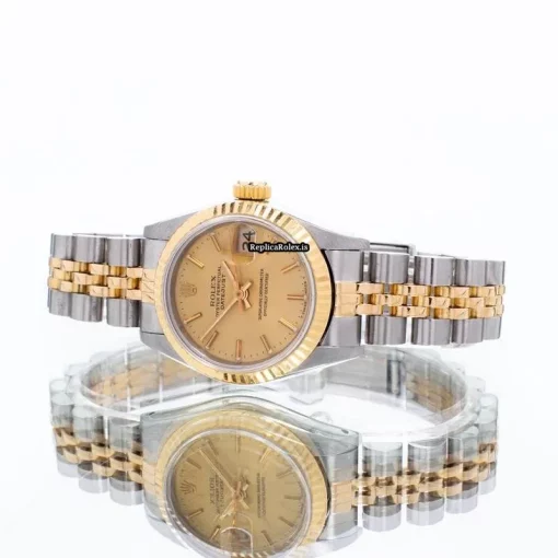 Discount Fake Rolex Lady-datejust 69173 Automatic Movement 26mm Steel Case Womens Watch - Image 2
