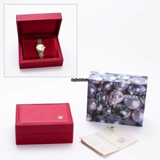 Discount Fake Rolex Lady-datejust 69173 Automatic Movement 26mm Steel Case Womens Watch - Image 8