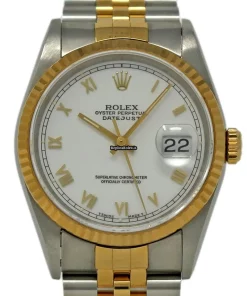 Defect Fake Rolex Datejust 16233 Automatic Movement 36mm Steel Case Mens/unisex Watch