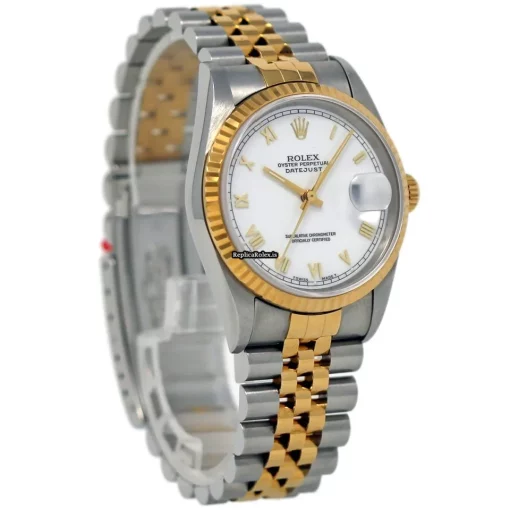 Defect Fake Rolex Datejust 16233 Automatic Movement 36mm Steel Case Mens/unisex Watch - Image 5