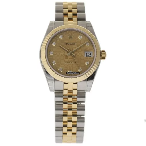 Affordable Replica Rolex Lady-datejust 178273 Caliber 2235 Automatic Movement 31mm Steel Case Womens Watch - Image 2