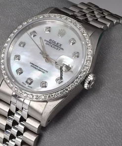 Perfect Replicas Rolex Datejust Caliber 3135 Automatic Movement 36mm Steel Case Mens/unisex Watch