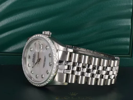 Perfect Replicas Rolex Datejust Caliber 3135 Automatic Movement 36mm Steel Case Mens/unisex Watch - Image 3