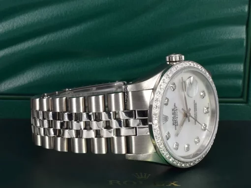 Perfect Replicas Rolex Datejust Caliber 3135 Automatic Movement 36mm Steel Case Mens/unisex Watch - Image 6
