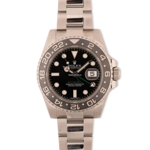 Awesome Imitation Rolex Gmt-master II 116710ln Caliber 3186 Automatic Movement 40mm Steel Case Mens/unisex Watch - Image 2
