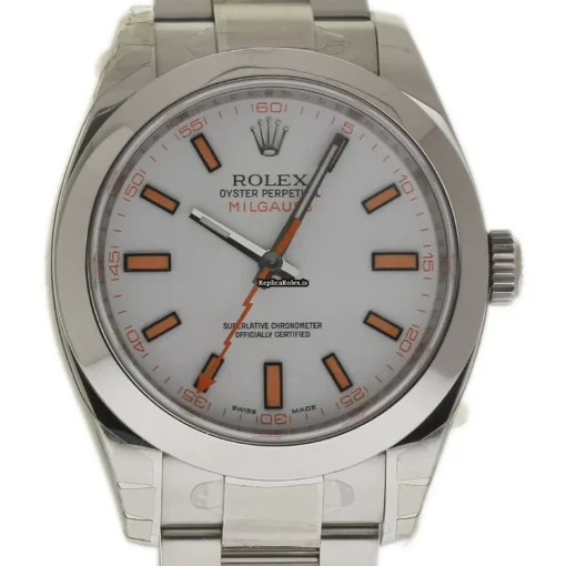 Swiss Replica Rolex Milgauss 116400 Caliber 3131 Automatic Movement 40mm Steel Case Mens/unisex Watch