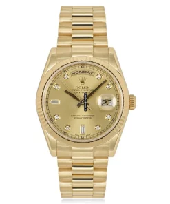 Defect Replica Rolex Day-date 36 118238 Automatic Movement 36mm Yellow Gold Case Mens/unisex Watch