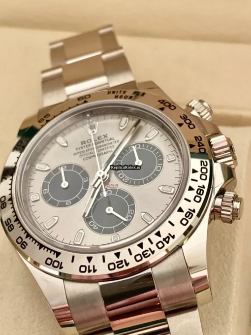 Reliable Fakes Rolex Daytona 116509-0072 Automatic Movement White Gold Case Mens/unisex Watch - Image 11
