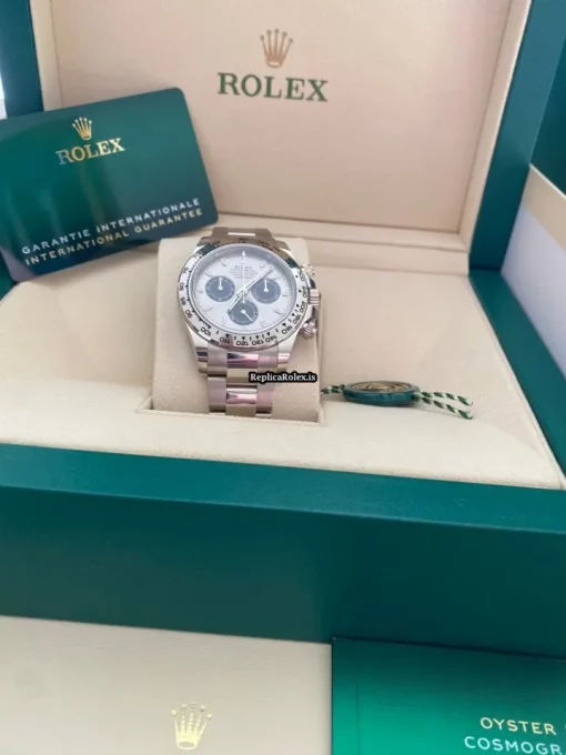 Reliable Fakes Rolex Daytona 116509-0072 Automatic Movement White Gold Case Mens/unisex Watch - Image 4