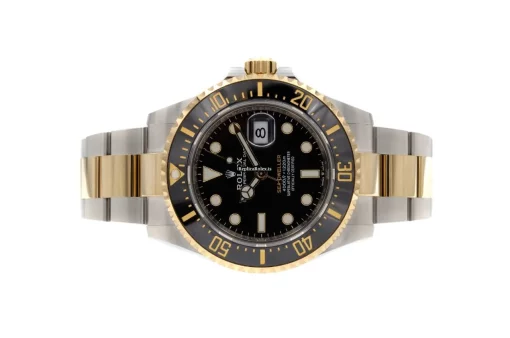 Cool Fake Rolex Sea-dweller 4000 126603 Caliber 3235 Automatic Movement 43mm Gold/steel Case Mens/unisex Watch - Image 2