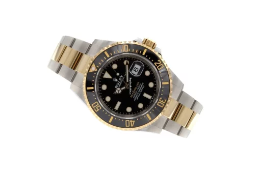 Cool Fake Rolex Sea-dweller 4000 126603 Caliber 3235 Automatic Movement 43mm Gold/steel Case Mens/unisex Watch - Image 3