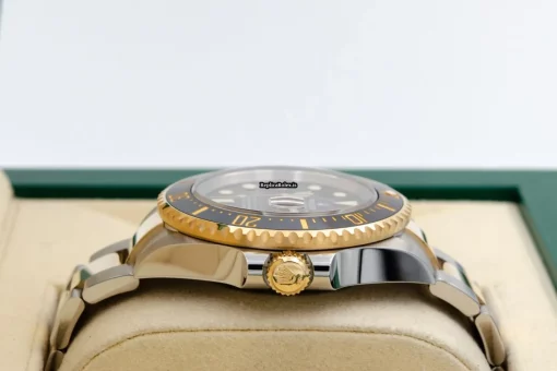 Cool Fake Rolex Sea-dweller 4000 126603 Caliber 3235 Automatic Movement 43mm Gold/steel Case Mens/unisex Watch - Image 4