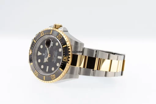 Cool Fake Rolex Sea-dweller 4000 126603 Caliber 3235 Automatic Movement 43mm Gold/steel Case Mens/unisex Watch - Image 5