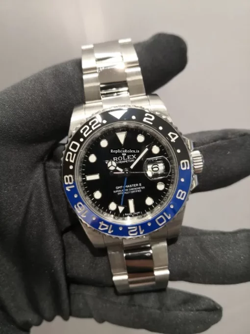 Superb Fake Rolex Gmt-master II 116710blnr Caliber 3186 Automatic Movement 40mm Steel Case Mens/unisex Watch