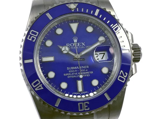 High Quality Fake Rolex Submariner Date 116619lb Caliber 3135 Automatic Movement 40mm White Gold Case Mens/unisex Watch - Image 11