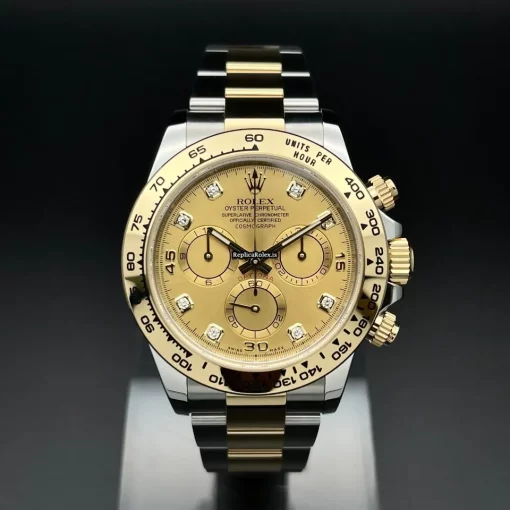 Unique Copy Rolex Daytona 116503 Caliber 4130 Automatic Movement 40mm Gold/steel Case Mens/unisex Watch