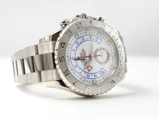 Discount Replica Rolex Yacht-master II 116689 Caliber 4160 Automatic Movement 44mm White Gold Case Mens/unisex Watch - Image 6