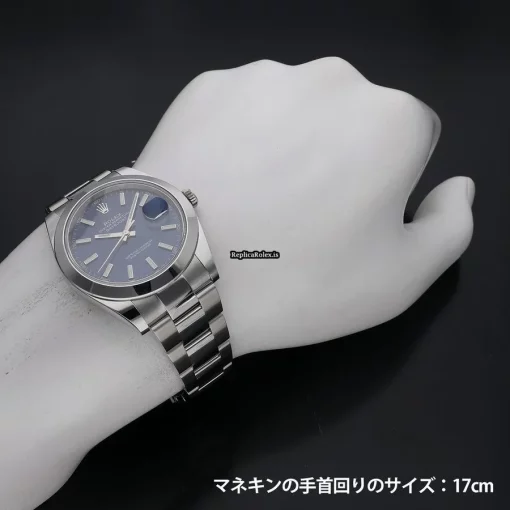 Recommend Replica Rolex Datejust 126300 Caliber 3235 Automatic Movement 41mm Steel Case Watch - Image 6