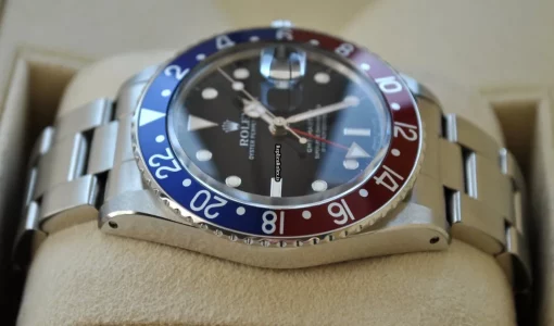 Defect Copies Rolex Gmt-master 16750 Caliber 3075 Automatic Movement 40mm Steel Case Mens/unisex Watch - Image 4