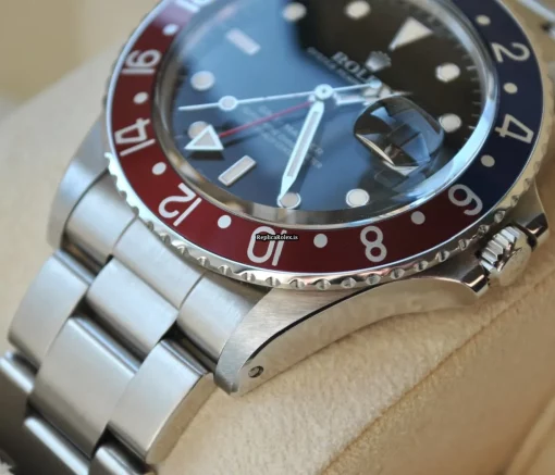Defect Copies Rolex Gmt-master 16750 Caliber 3075 Automatic Movement 40mm Steel Case Mens/unisex Watch - Image 6
