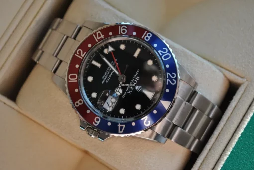 Defect Copies Rolex Gmt-master 16750 Caliber 3075 Automatic Movement 40mm Steel Case Mens/unisex Watch - Image 8