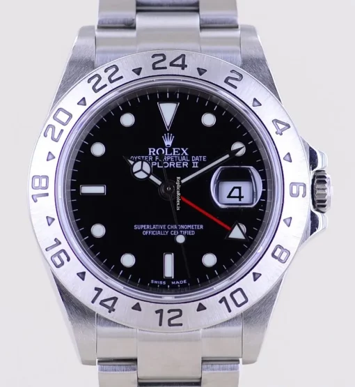 Amazing Replica Rolex Explorer II 16570t Caliber 3185 Automatic Movement 40mm Steel Case Mens/unisex Watch