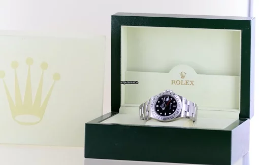 Amazing Replica Rolex Explorer II 16570t Caliber 3185 Automatic Movement 40mm Steel Case Mens/unisex Watch - Image 2
