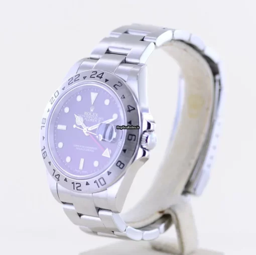 Amazing Replica Rolex Explorer II 16570t Caliber 3185 Automatic Movement 40mm Steel Case Mens/unisex Watch - Image 4