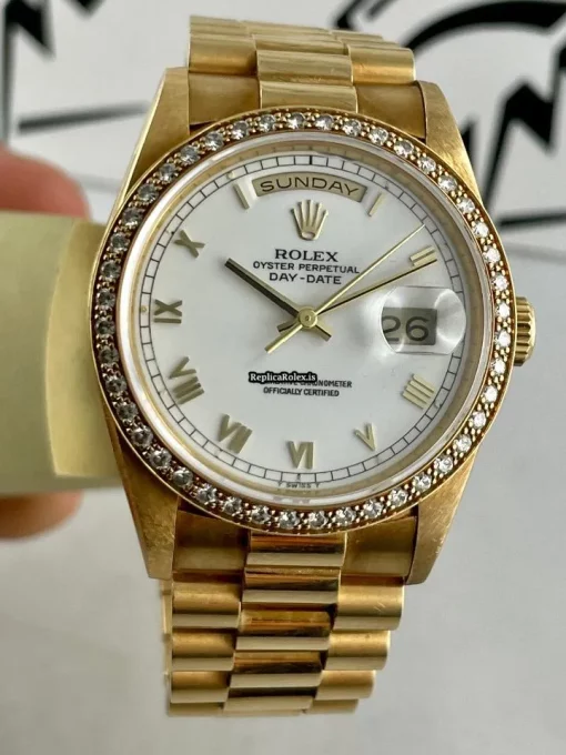 Special Fake Rolex Day-date 36 18348 Automatic Movement 36mm Yellow Gold Case Mens/unisex Watch