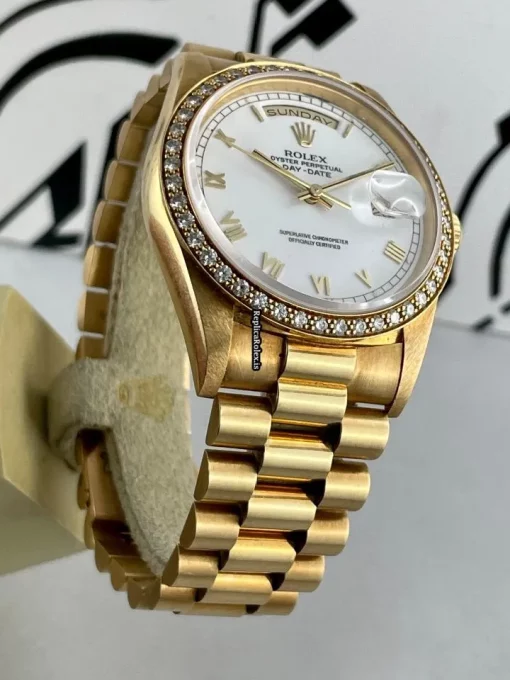 Special Fake Rolex Day-date 36 18348 Automatic Movement 36mm Yellow Gold Case Mens/unisex Watch - Image 6