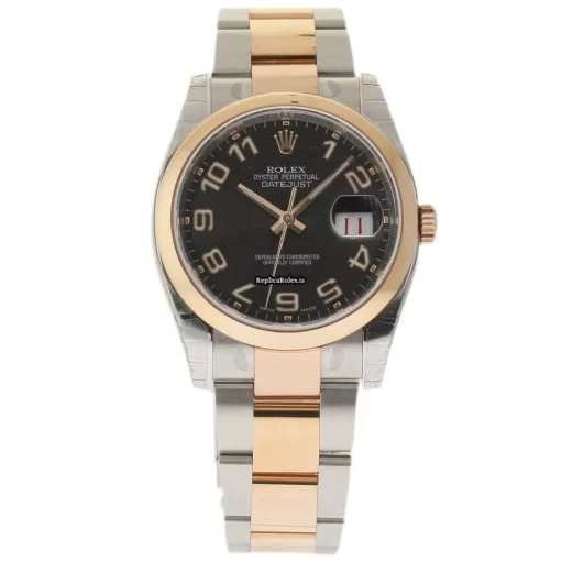 Fantastic Fake Rolex Datejust 116201 Caliber 3135 Automatic Movement 36mm Steel Case Mens/unisex Watch - Image 2