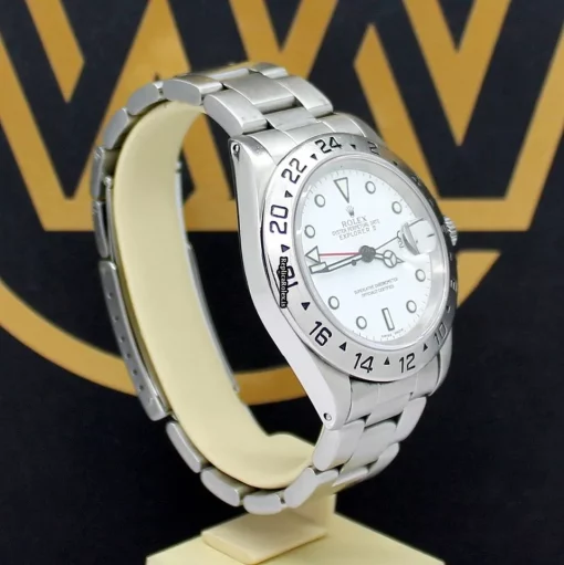 Durable Replica Rolex Explorer II 16570 Caliber 3185 Automatic Movement 40mm Steel Case Mens/unisex Watch - Image 7