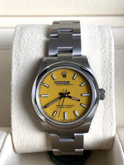 1:1 Fake Rolex Oyster Perpetual 277200 Caliber 2232 Automatic Movement 31mm Steel Case Womens Watch