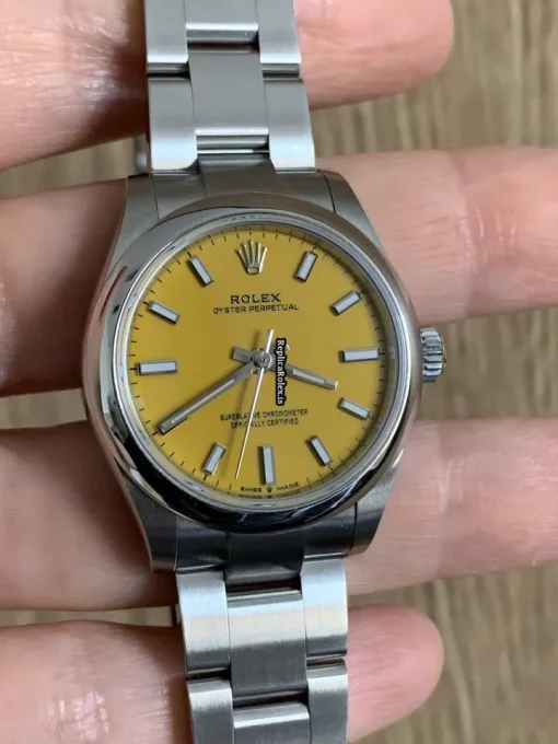 1:1 Fake Rolex Oyster Perpetual 277200 Caliber 2232 Automatic Movement 31mm Steel Case Womens Watch - Image 12