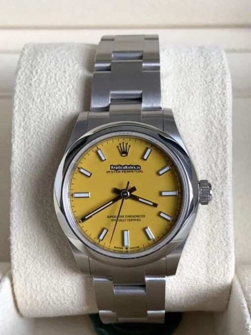 1:1 Fake Rolex Oyster Perpetual 277200 Caliber 2232 Automatic Movement 31mm Steel Case Womens Watch - Image 3