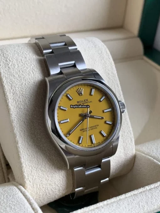 1:1 Fake Rolex Oyster Perpetual 277200 Caliber 2232 Automatic Movement 31mm Steel Case Womens Watch - Image 4