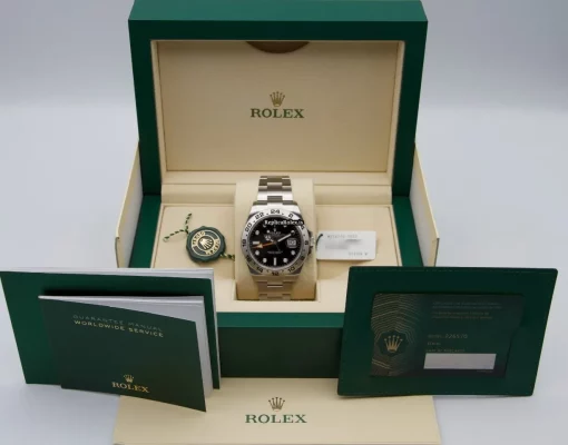 Amazing Replica Rolex Explorer II 226570 Caliber 3285 Automatic Movement 42mm Steel Case Mens/unisex Watch - Image 16