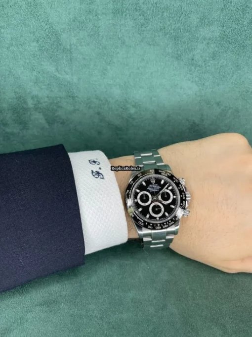 Defect Replica Rolex Daytona 116500ln Caliber 4130 Automatic Movement 40mm Steel Case Mens/unisex Watch - Image 4