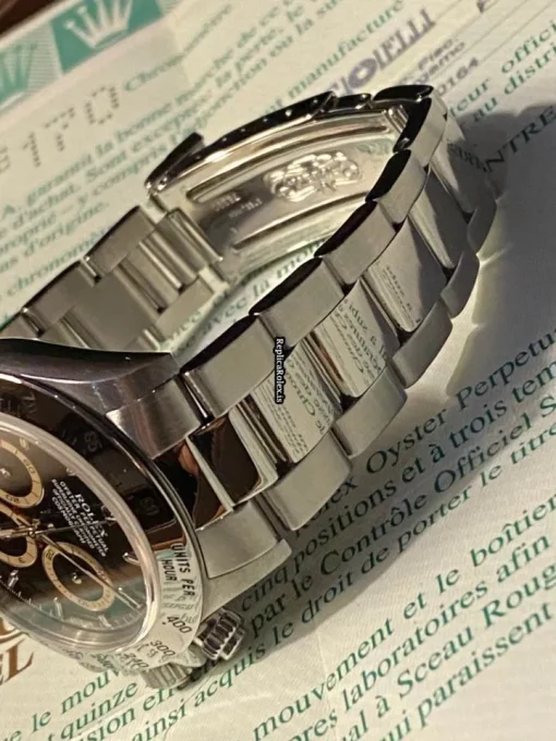 Excellent Replica Rolex Daytona 16520 Zenith El Primero Caliber 4030 Automatic Movement 40mm Steel Case Mens/unisex Watch - Image 6