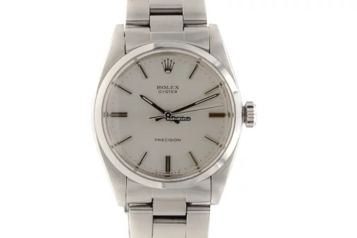 Reliable Replica Rolex Oyster Precision 6426 Caliber 1225 Manual Winding Movement 34x42mm Steel Case Mens/unisex Watch