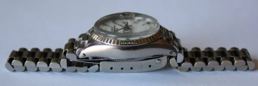 High-end Replicas Rolex Oyster Perpetual Lady Date 6517 Caliber 1161 Automatic Movement 26mm White Gold Case Womens Watch - Image 7