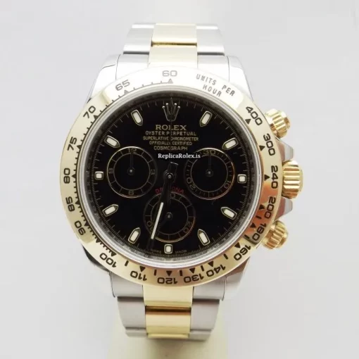 Marvellous Replicas Rolex Daytona 116503 Caliber 4130 Automatic Movement 40mm Gold/steel Case Mens/unisex Watch