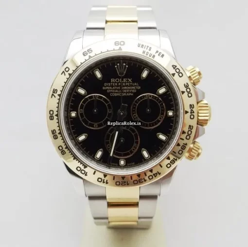 Marvellous Replicas Rolex Daytona 116503 Caliber 4130 Automatic Movement 40mm Gold/steel Case Mens/unisex Watch - Image 2