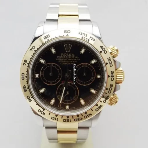 Marvellous Replicas Rolex Daytona 116503 Caliber 4130 Automatic Movement 40mm Gold/steel Case Mens/unisex Watch - Image 3