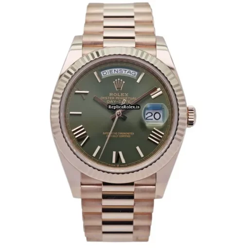 Great Replica Rolex Day-date 40 228235 Automatic Movement 40mm Rose Gold Case Mens/unisex Watch